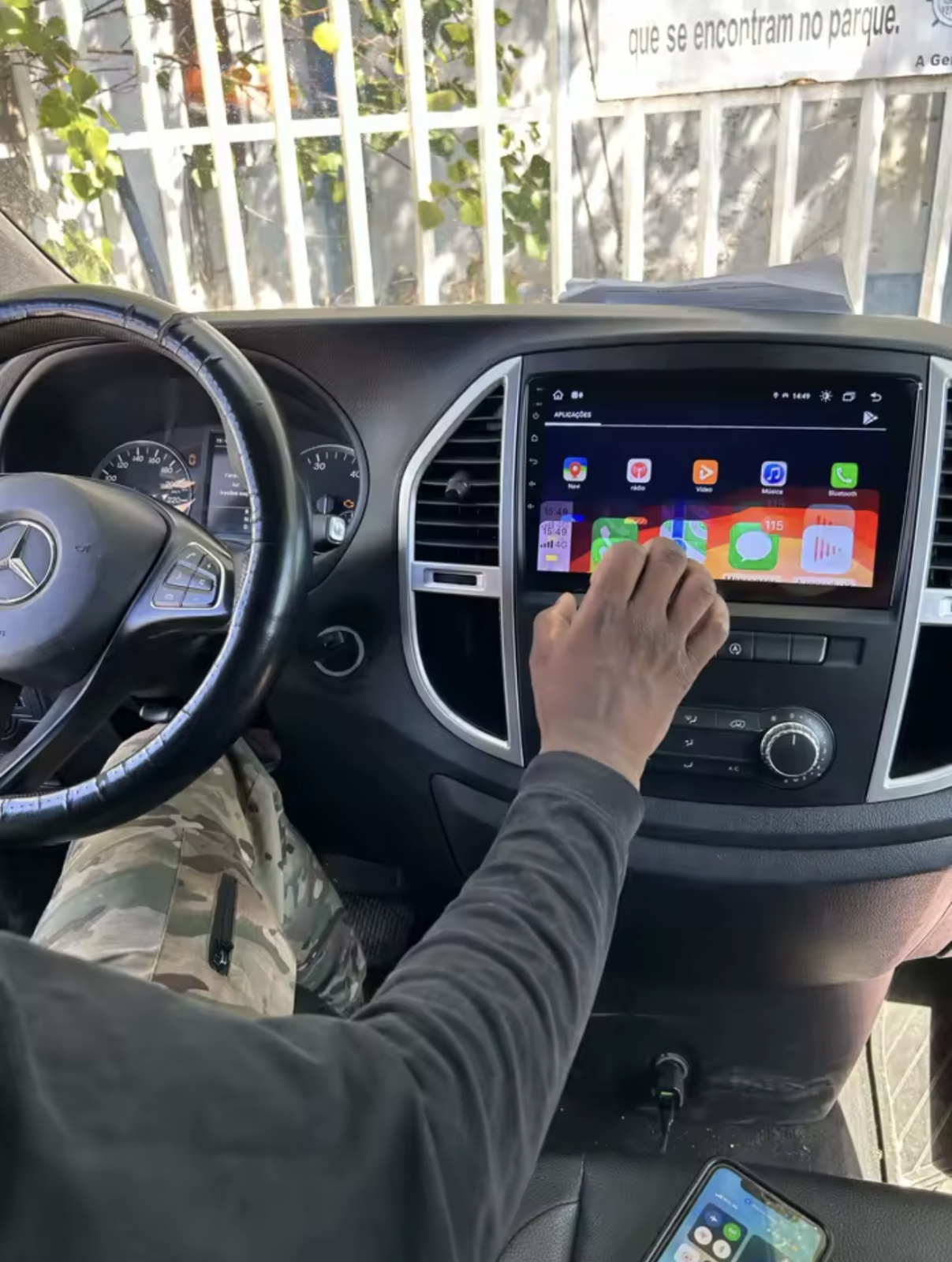 Mercedes Vito W447 originalna NAVIGACIJA ANDROID MULTIMEDIJA