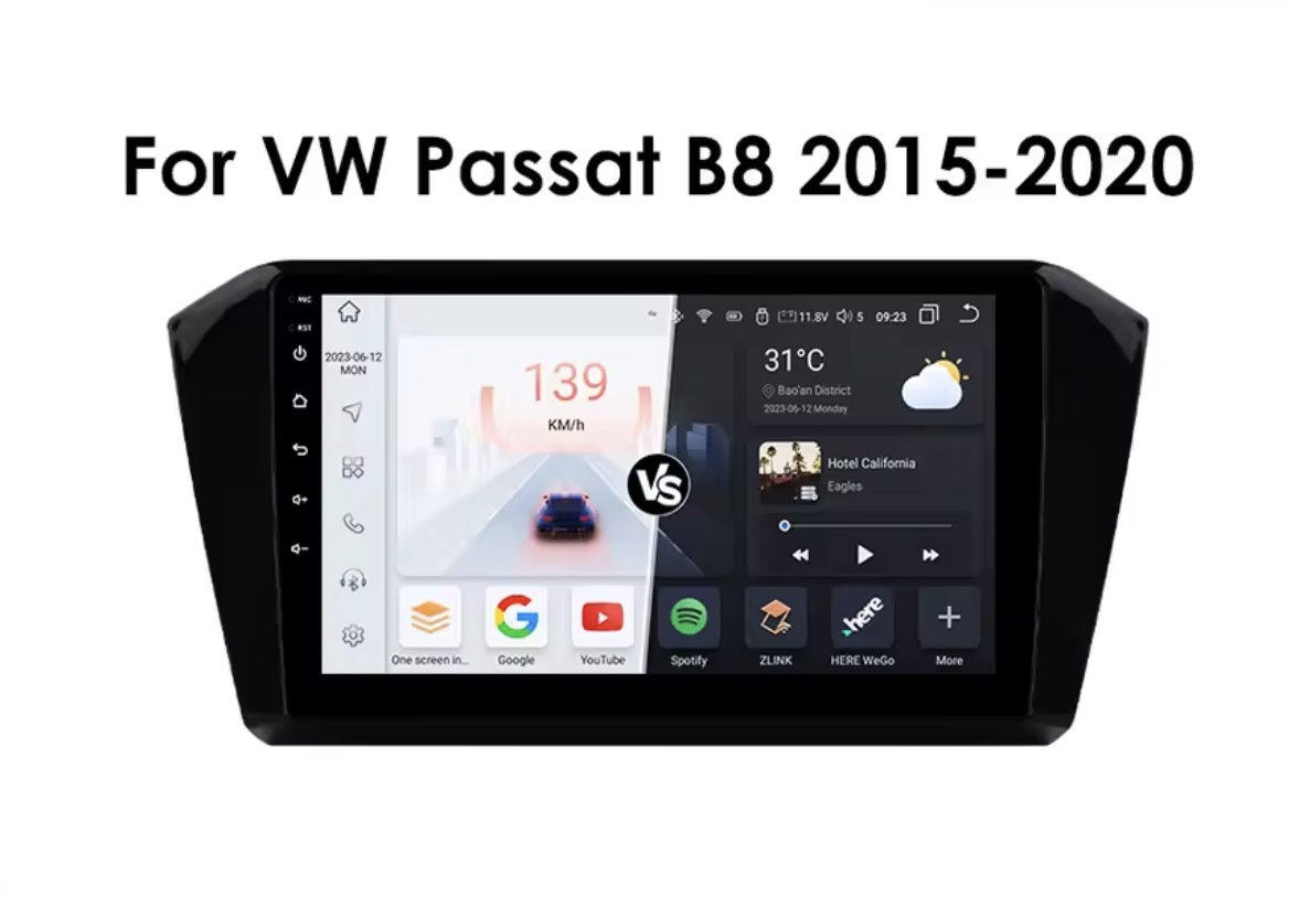 VW PASSAT B8 original radio MULTIMEDIJA ANDROID WIFI WIFI GPS 2DIN