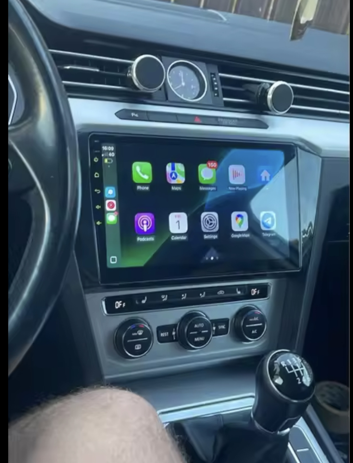 VW PASSAT B8 original radio MULTIMEDIJA ANDROID WIFI WIFI GPS 2DIN
