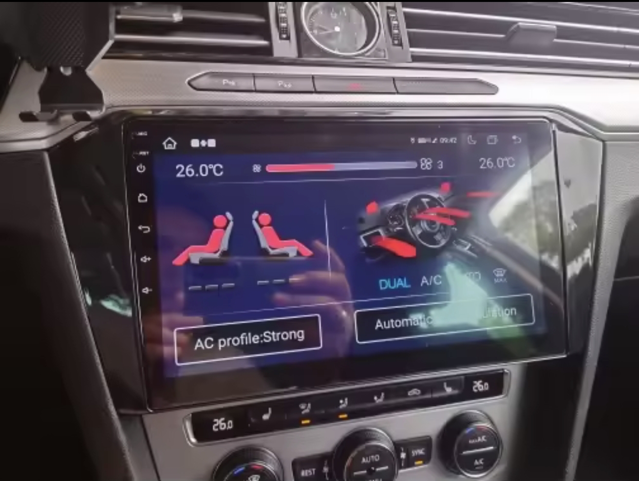 VW PASSAT B8 original radio MULTIMEDIJA ANDROID WIFI WIFI GPS 2DIN