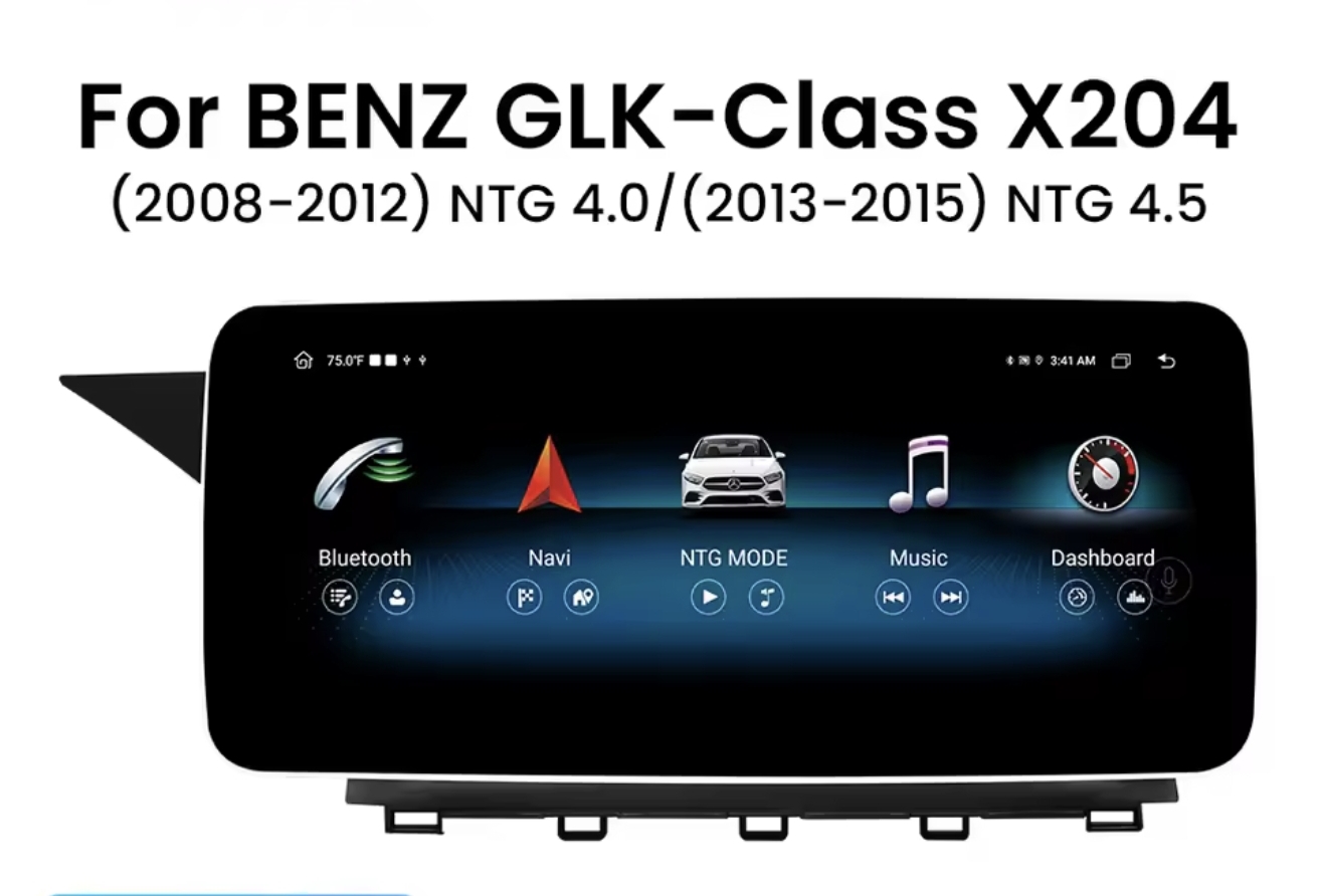 MERCEDES GLK X204 original multimedija CarPlay navigacija radio