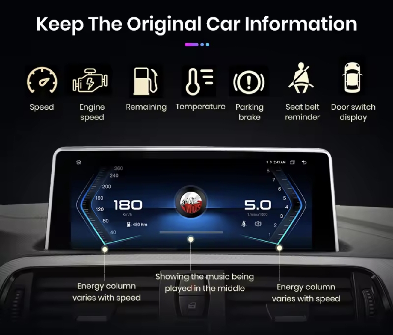 BMW F45 F46 F87 2013-2021 ORIGINAL MULTIMEDIJA NAVIGACIJA ANDROID 2din