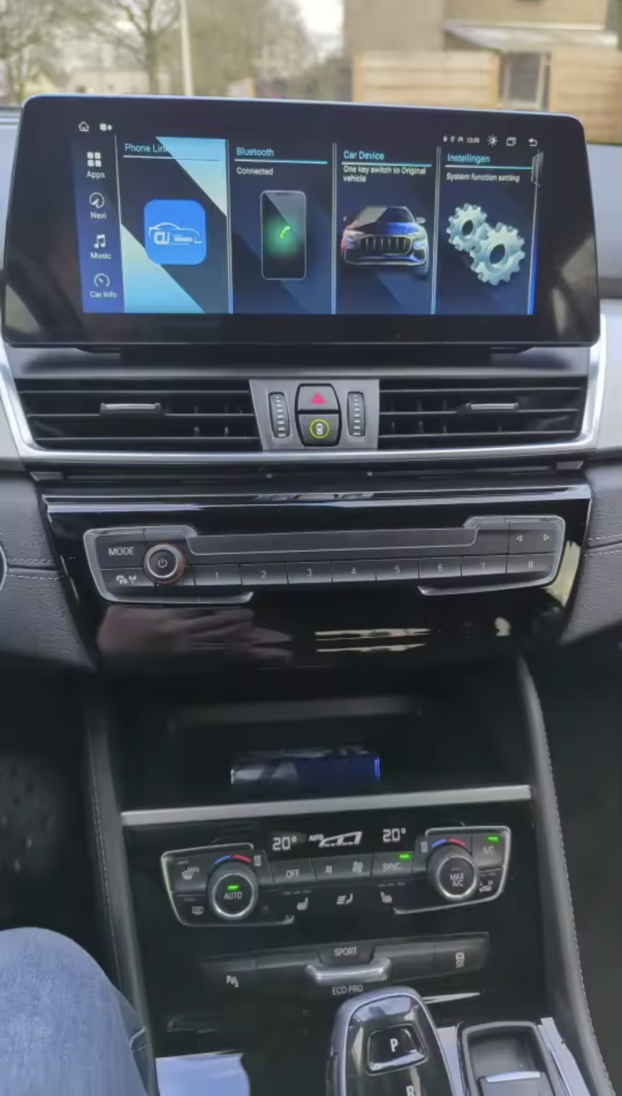 BMW F45 F46 F87 2013-2021 ORIGINAL MULTIMEDIJA NAVIGACIJA ANDROID 2din