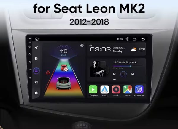 Seat Leon MK2 2005-2012 original MULTIMEDIJA ANDROID NAVIGACIJA