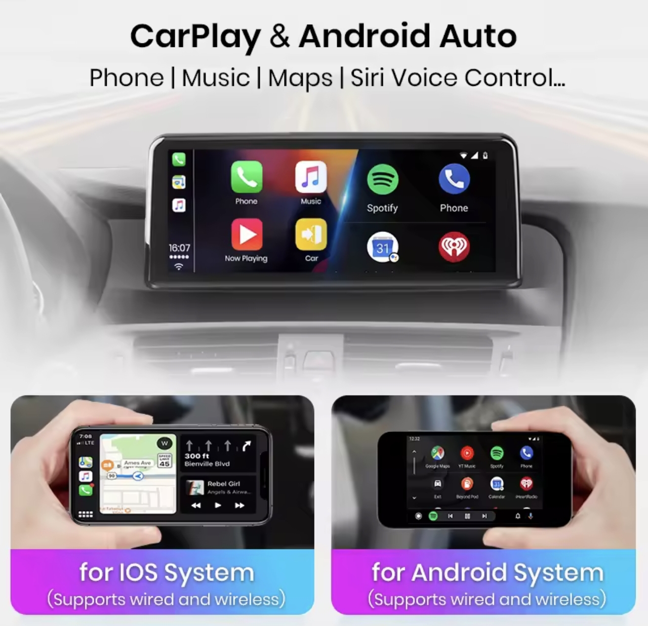 Original multimedija za BMW X3 F25 X4 F26 ANDROID CARPLAY EKRAN