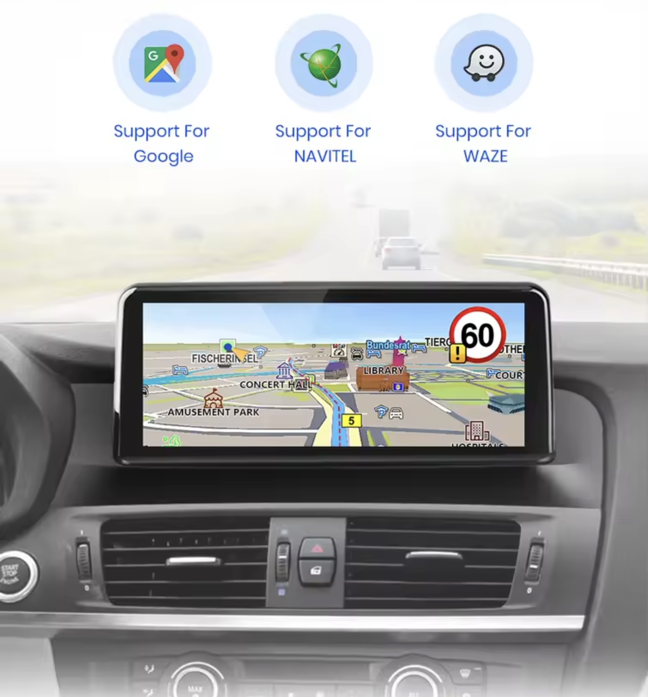 Original multimedija za BMW X3 F25 X4 F26 ANDROID CARPLAY EKRAN