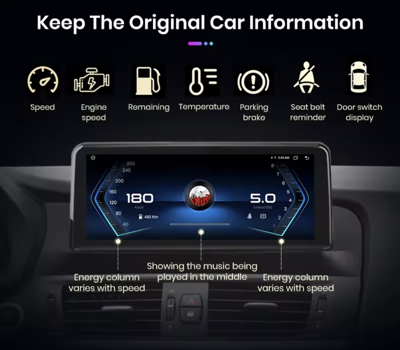 Original multimedija za BMW X3 F25 X4 F26 ANDROID CARPLAY EKRAN