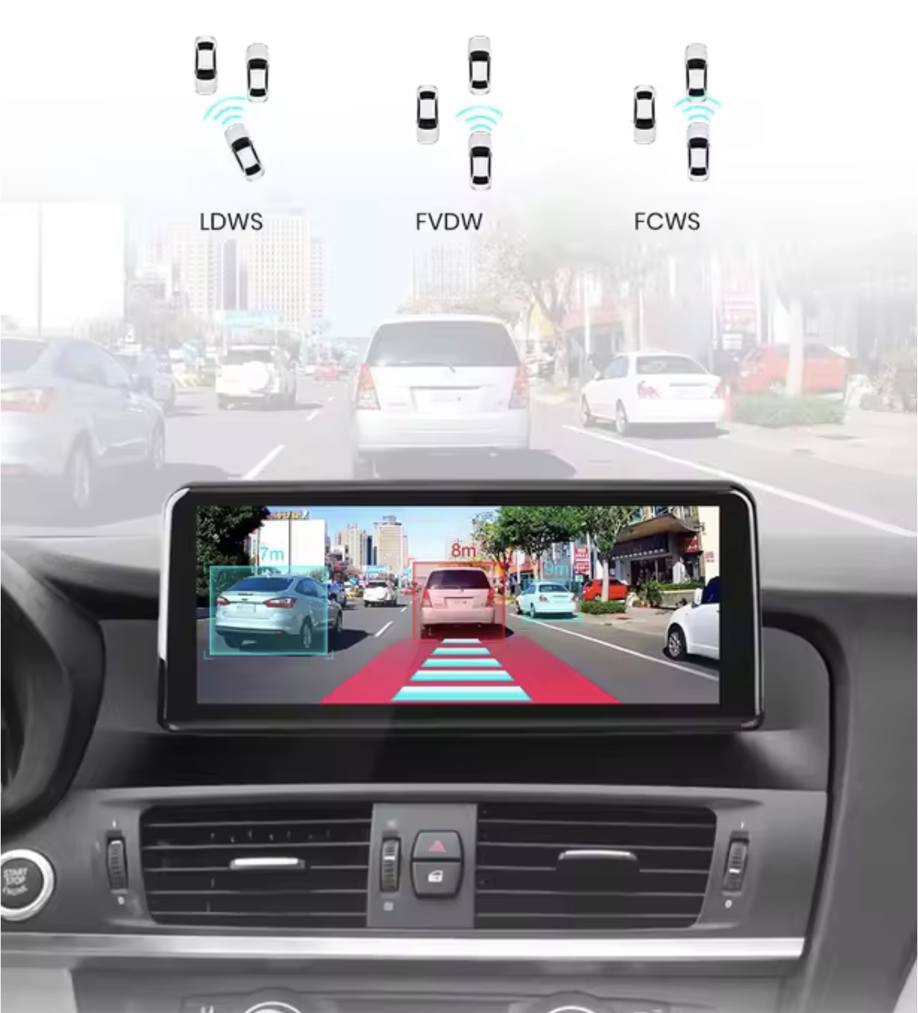 Original multimedija za BMW X3 F25 X4 F26 ANDROID CARPLAY EKRAN