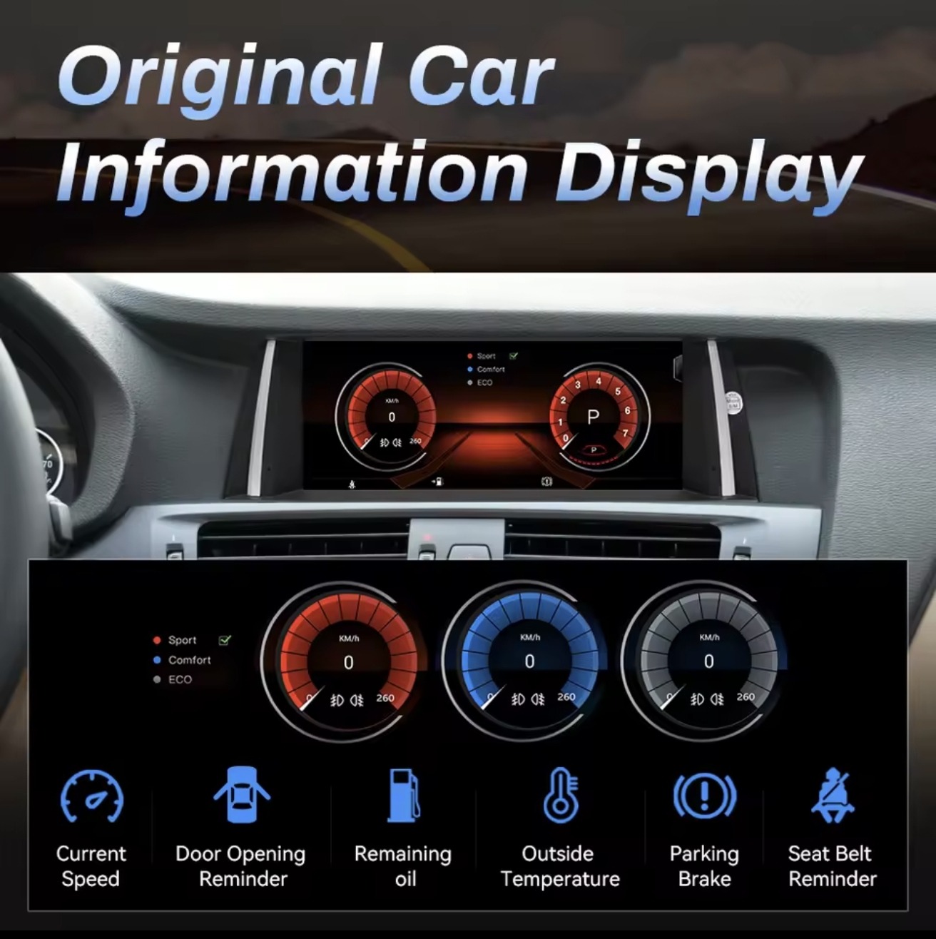 Original multimedija za BMW X3 F25 X4 F26 ANDROID CARPLAY EKRAN