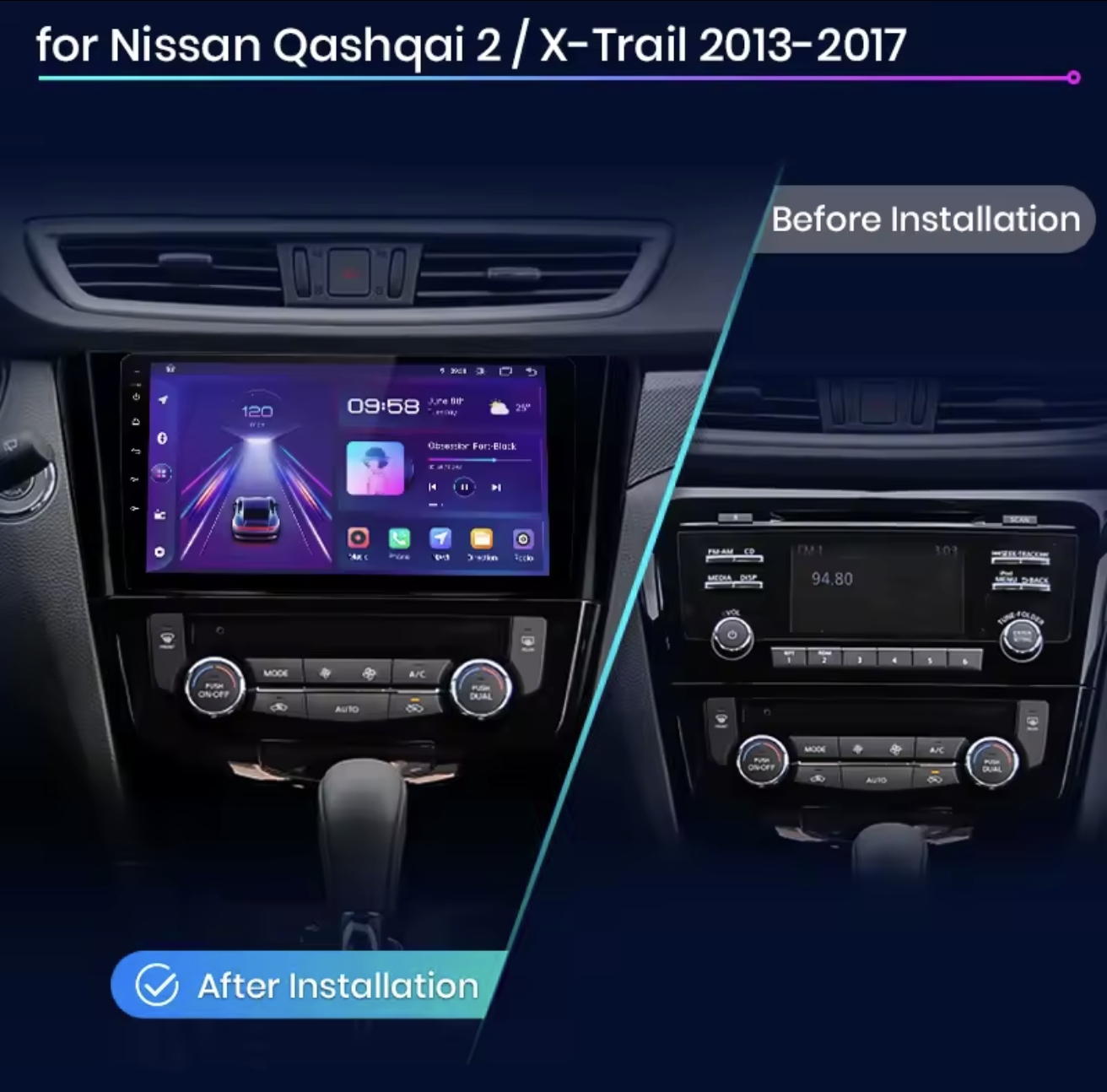 NISSAN X-TRAIL 3 T32 2013-2017 original MULTIMEDIJA NAVIGACIJA ANDROID