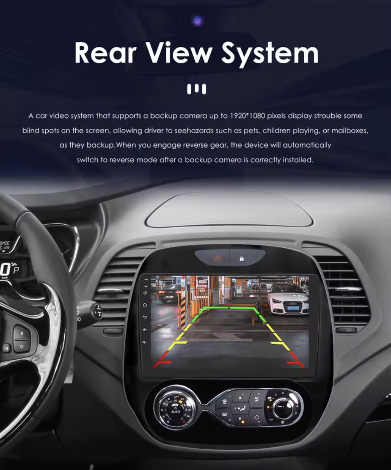 Renault Kaptur original multimedija 2din radio android CARPLAY GPS
