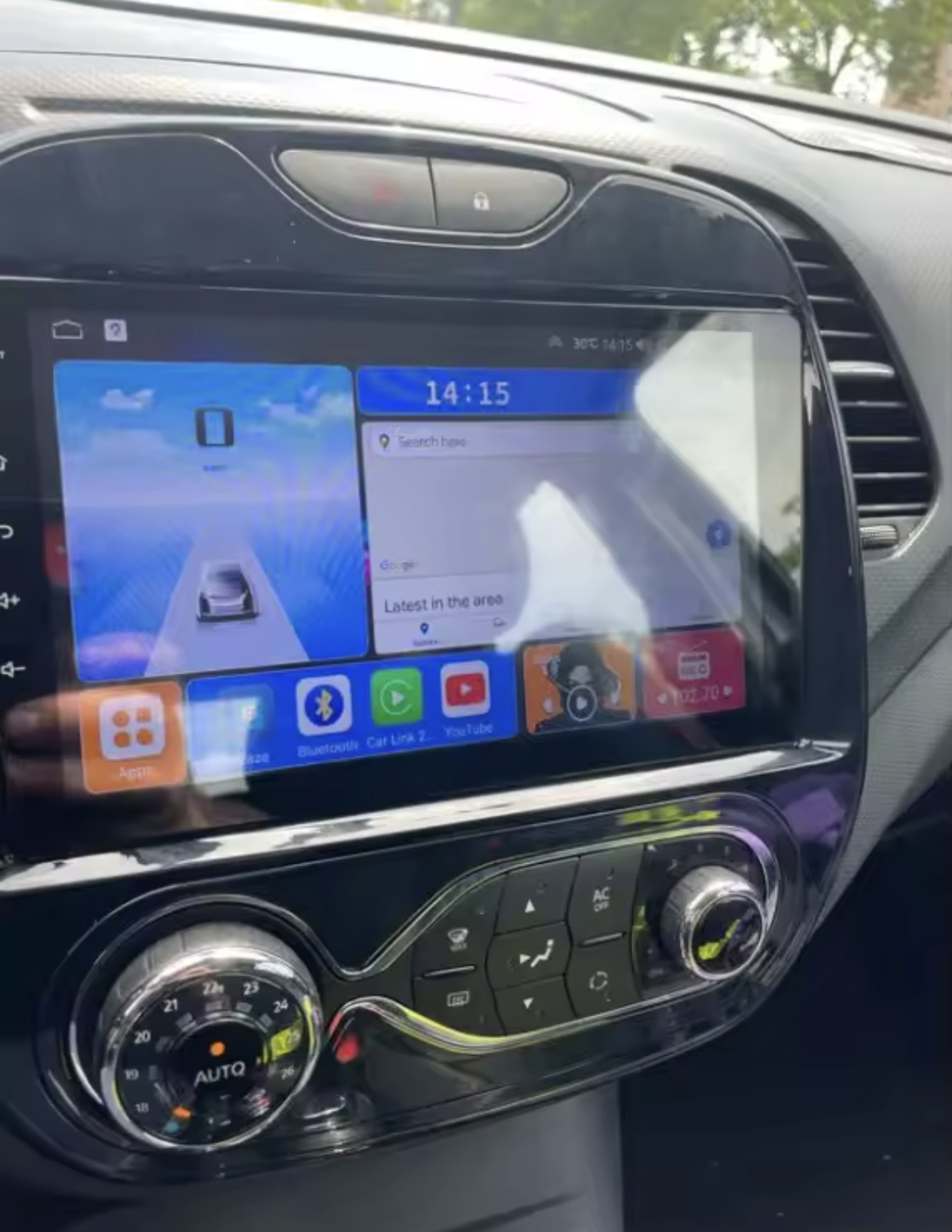 Renault Kaptur original multimedija 2din radio android CARPLAY GPS