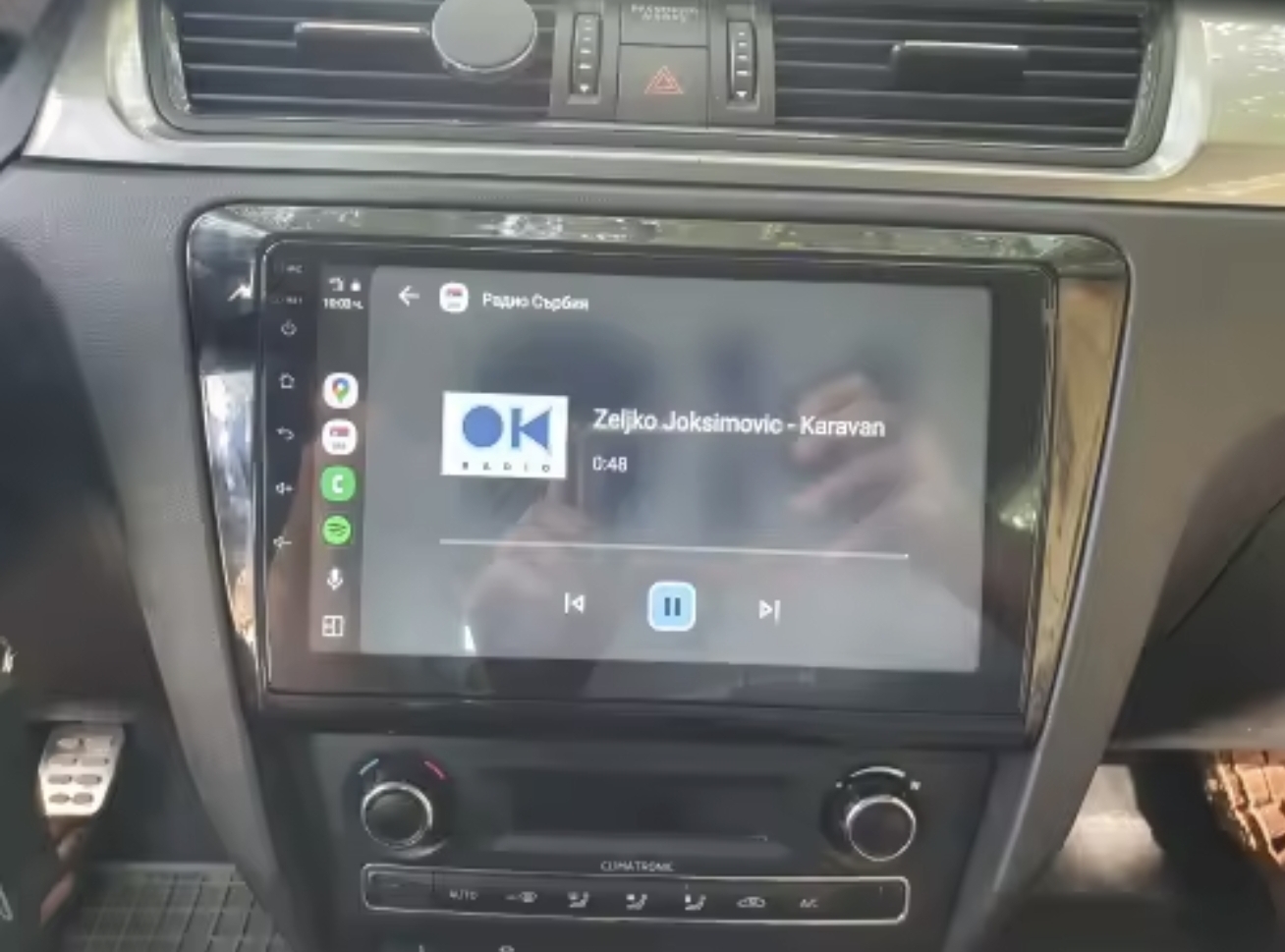Skoda Rapid original MULTIMEDIJA ANDROID NAVIGACIJA 2DIN