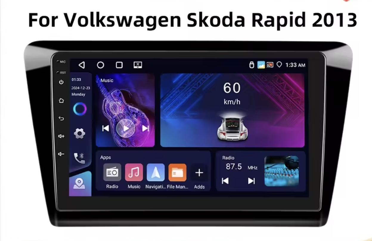 Skoda Rapid original MULTIMEDIJA ANDROID NAVIGACIJA 2DIN