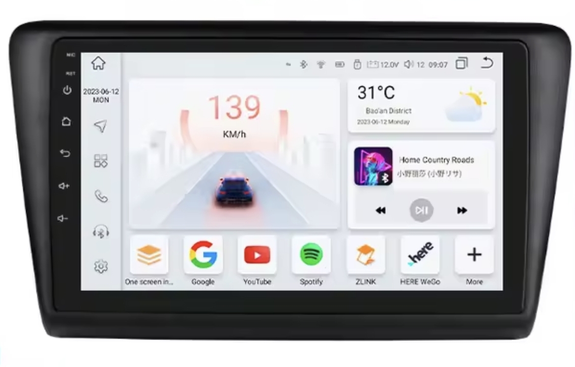 Skoda Rapid original MULTIMEDIJA ANDROID NAVIGACIJA 2DIN