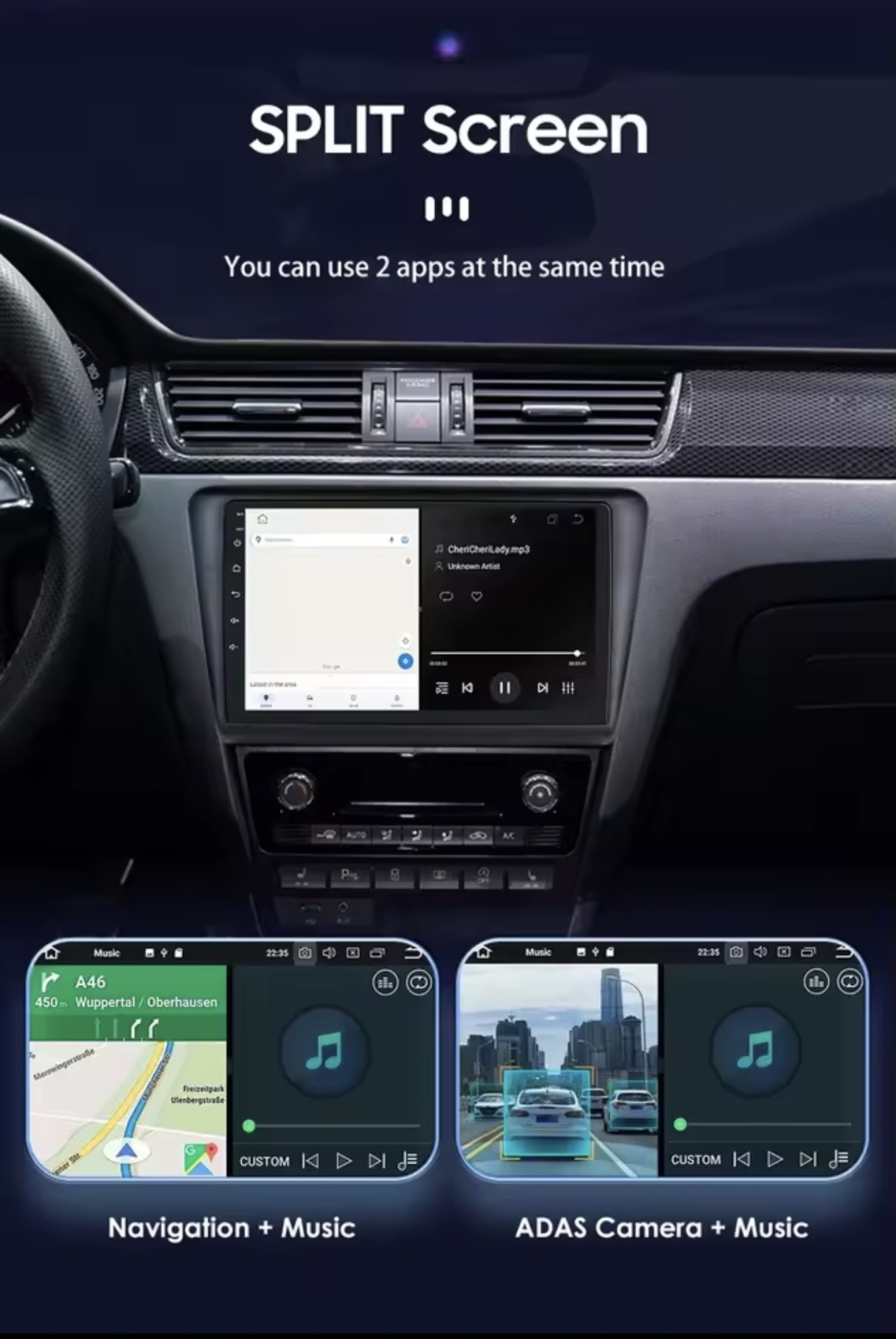 Skoda Rapid original MULTIMEDIJA ANDROID NAVIGACIJA 2DIN