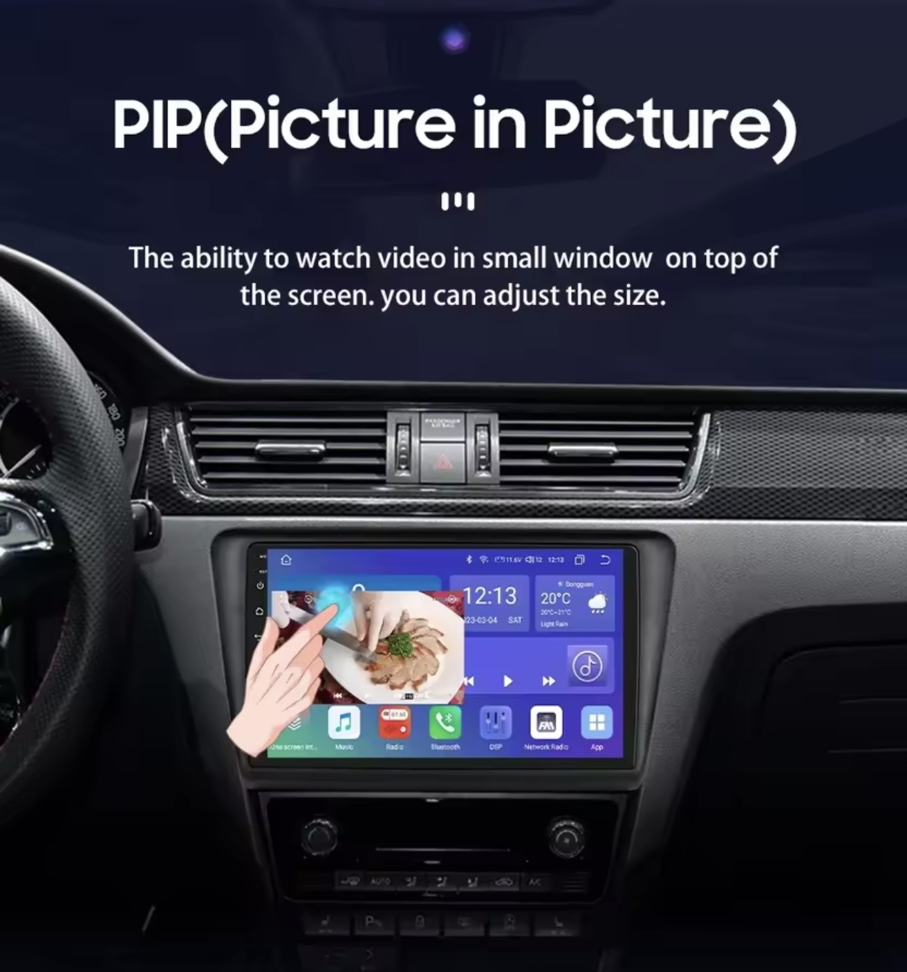 Skoda Rapid original MULTIMEDIJA ANDROID NAVIGACIJA 2DIN