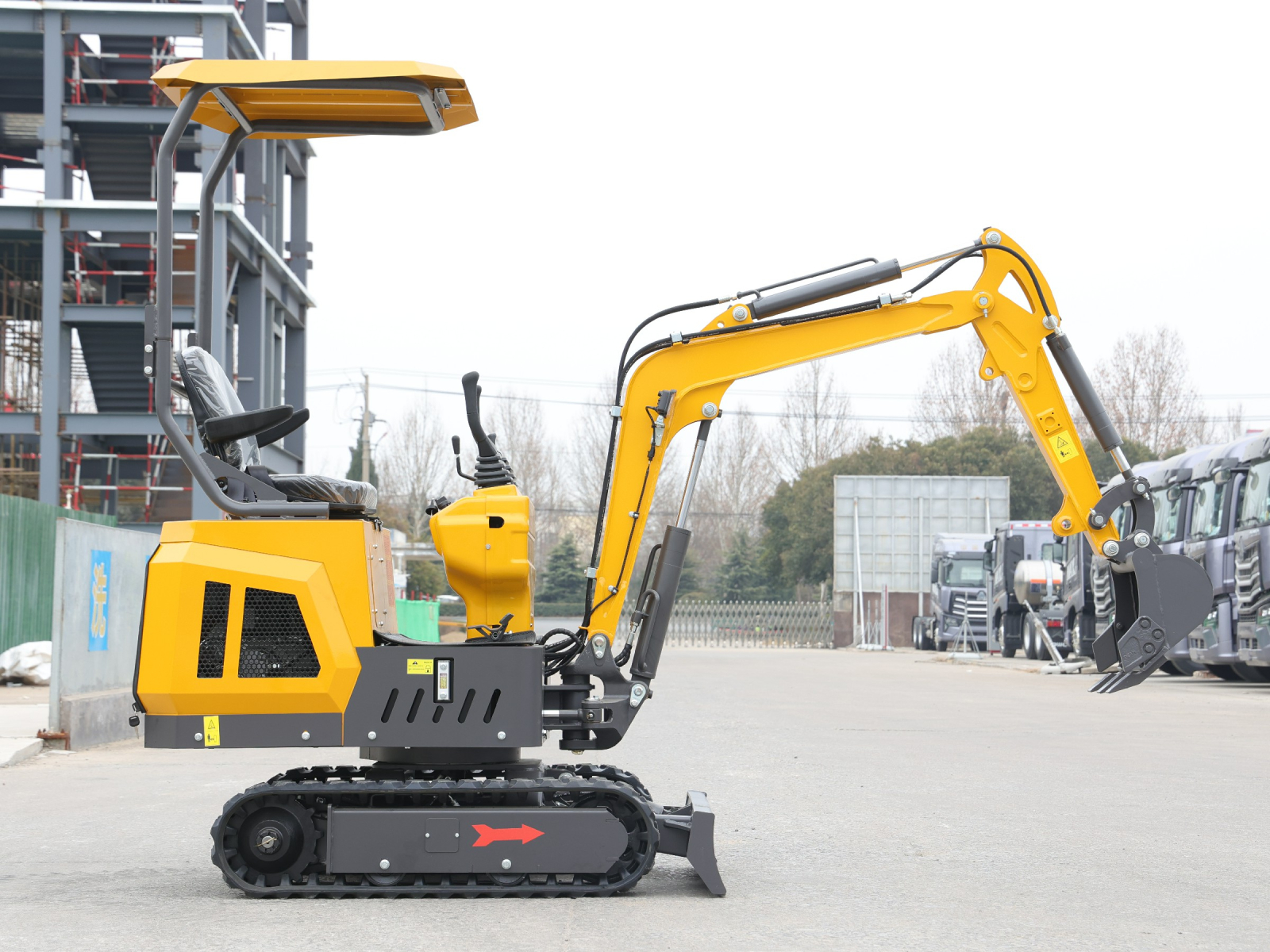 NOVI mini bager TE10 TOROS Koop192FA dizel 7,6KW EU5 motor