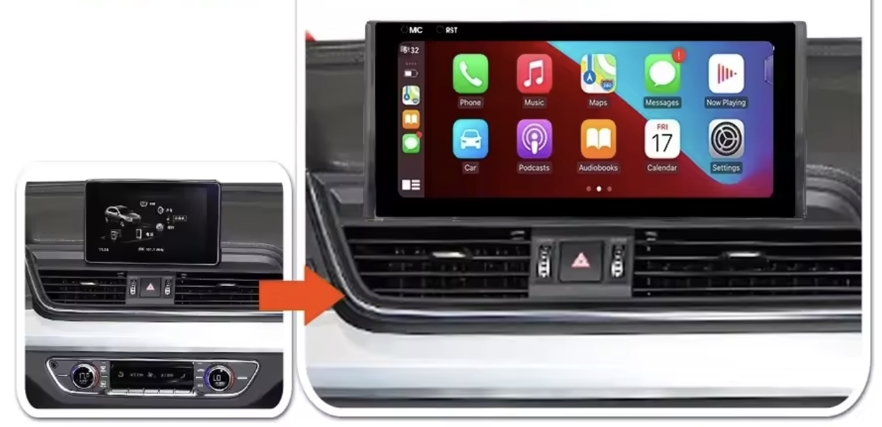 Original ekran android za AUDI A1 8X 2010-2012 MULTIMEDIJA ANDROID GPS