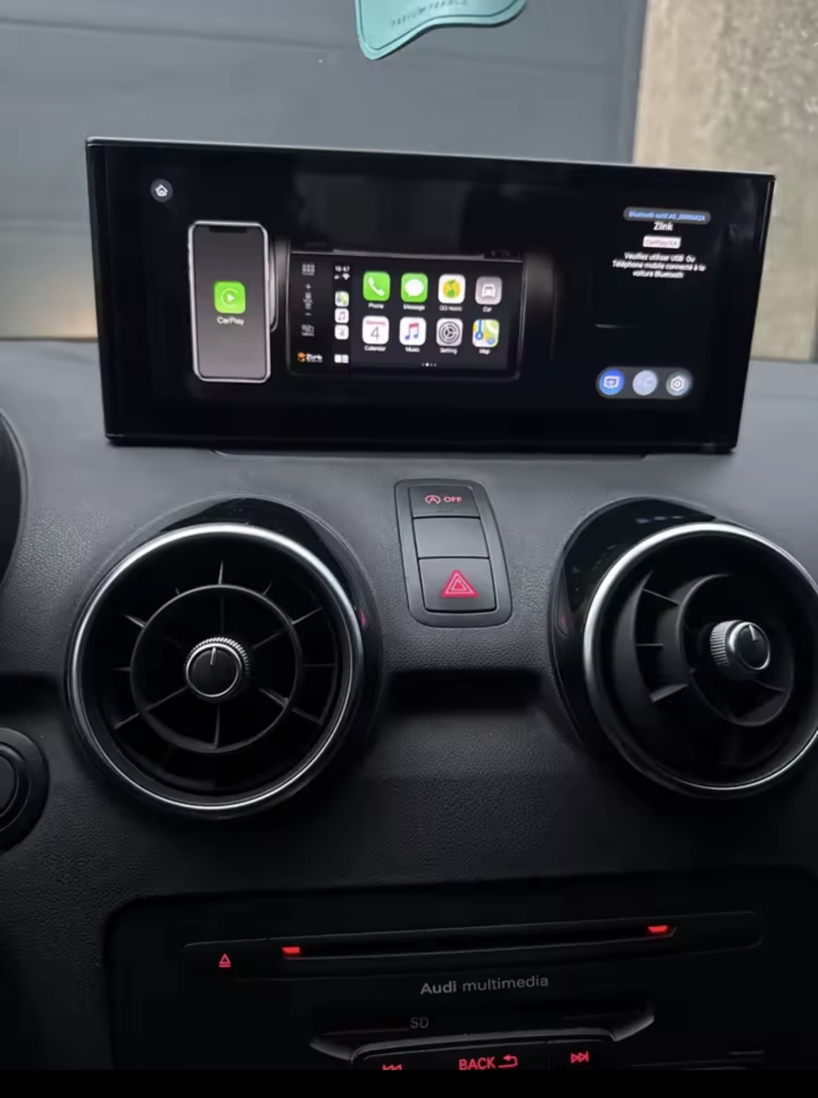 Original ekran android za AUDI A1 8X 2010-2012 MULTIMEDIJA ANDROID GPS