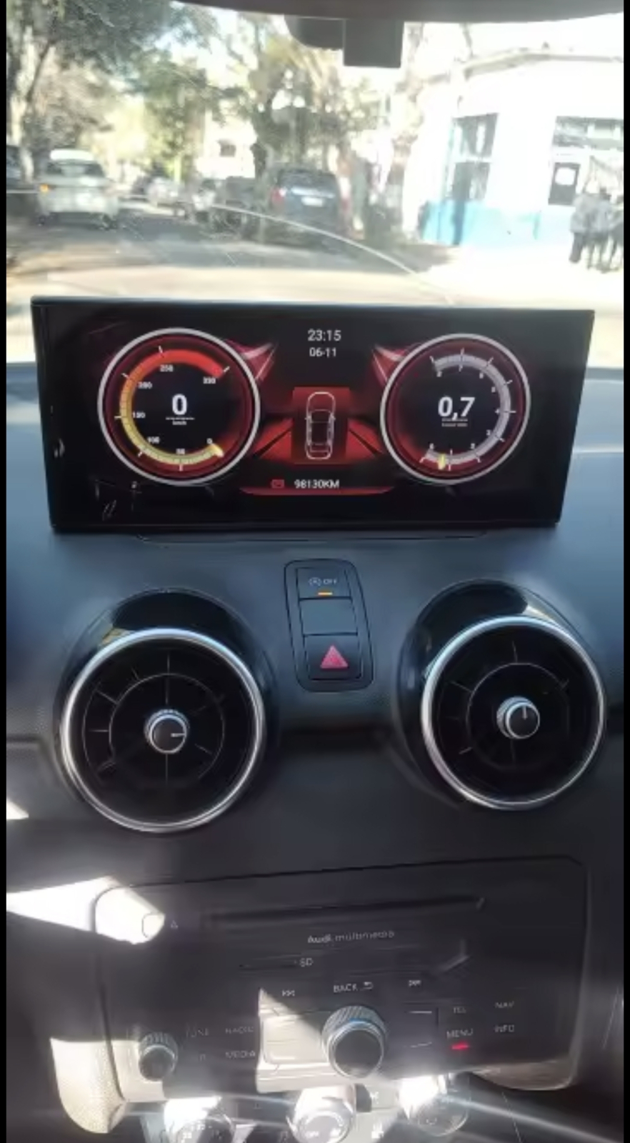 Original ekran android za AUDI A1 8X 2010-2012 MULTIMEDIJA ANDROID GPS