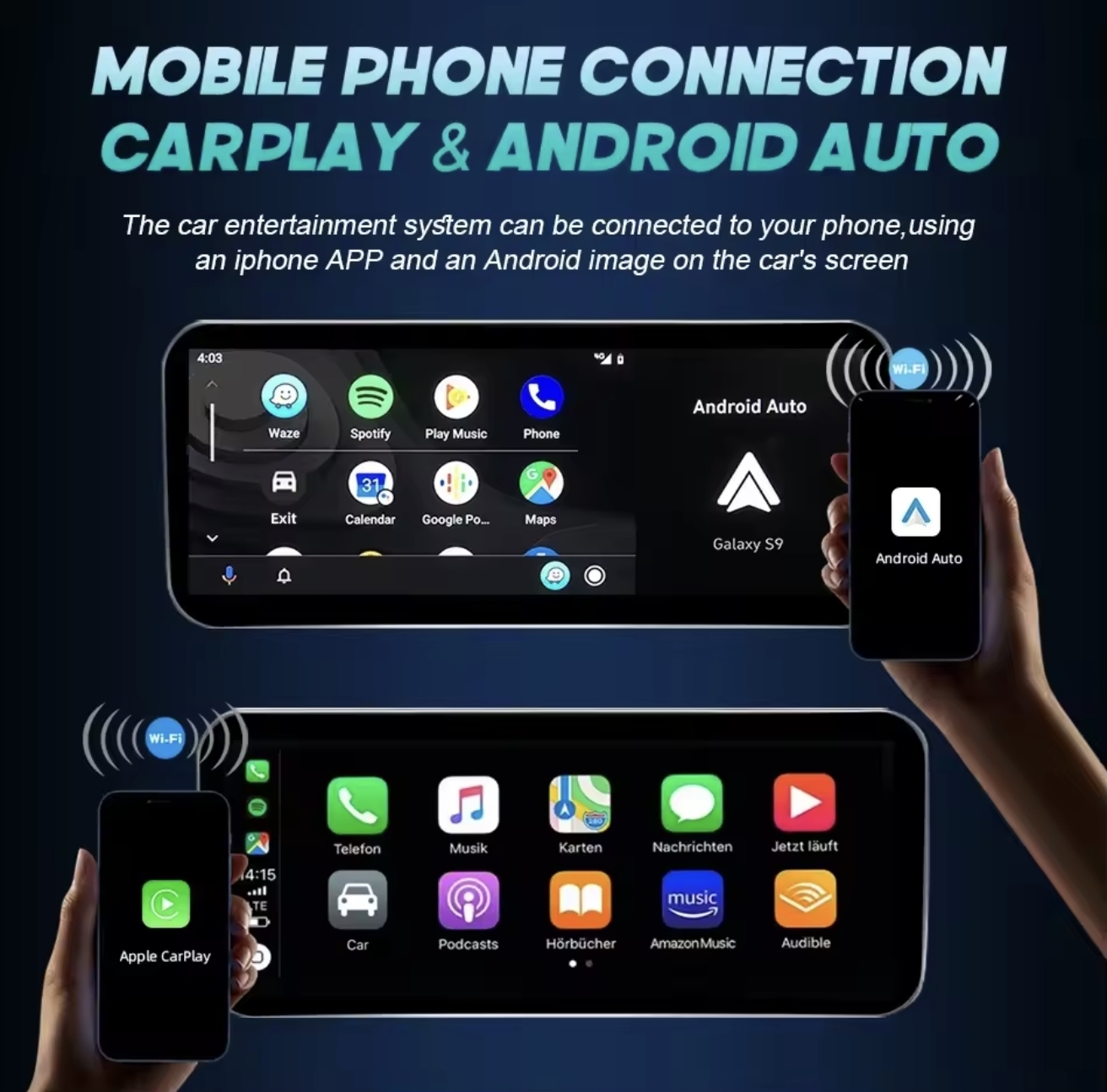Original ekran android za AUDI A1 8X 2010-2012 MULTIMEDIJA ANDROID GPS