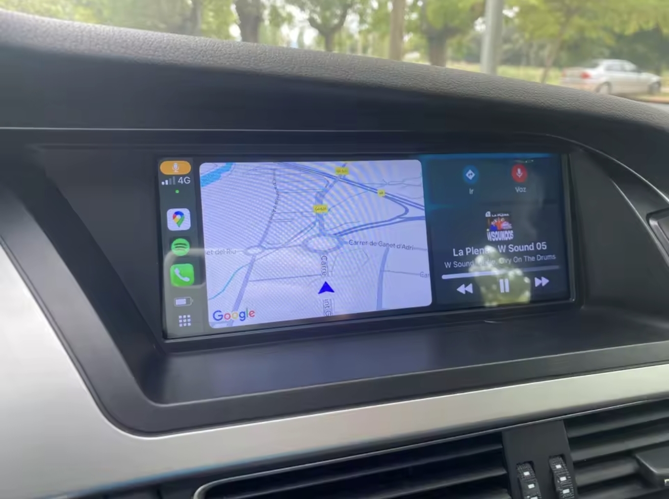 AUDI A4 A5 Q5 B8 CarPlay original ANDROID EKRAN 2DIN MULTIMEDIJA