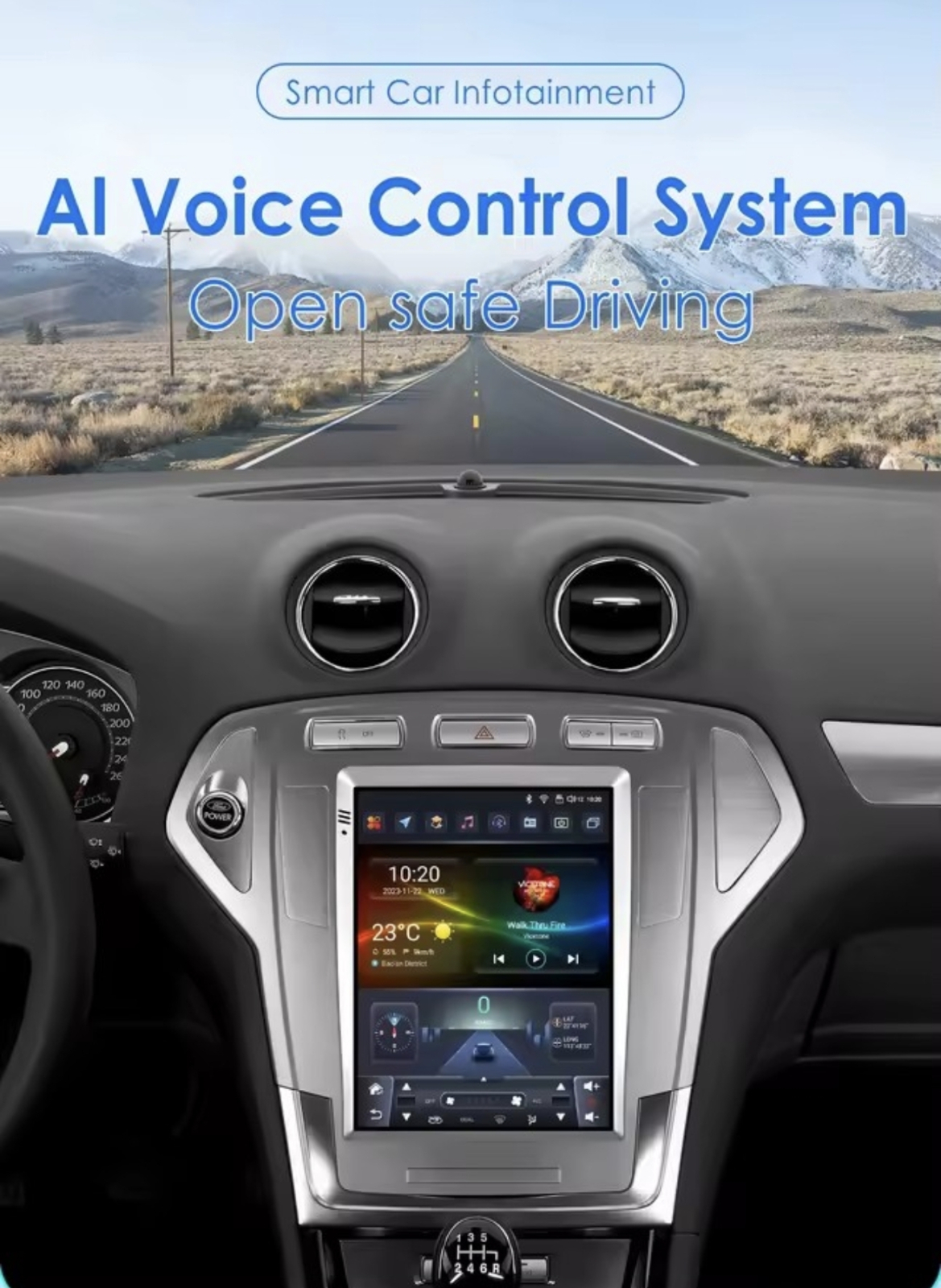 FORD MONDEO MK4 original NAVIGACIJA ANDROID MULTIMEDIJA CARPLAY