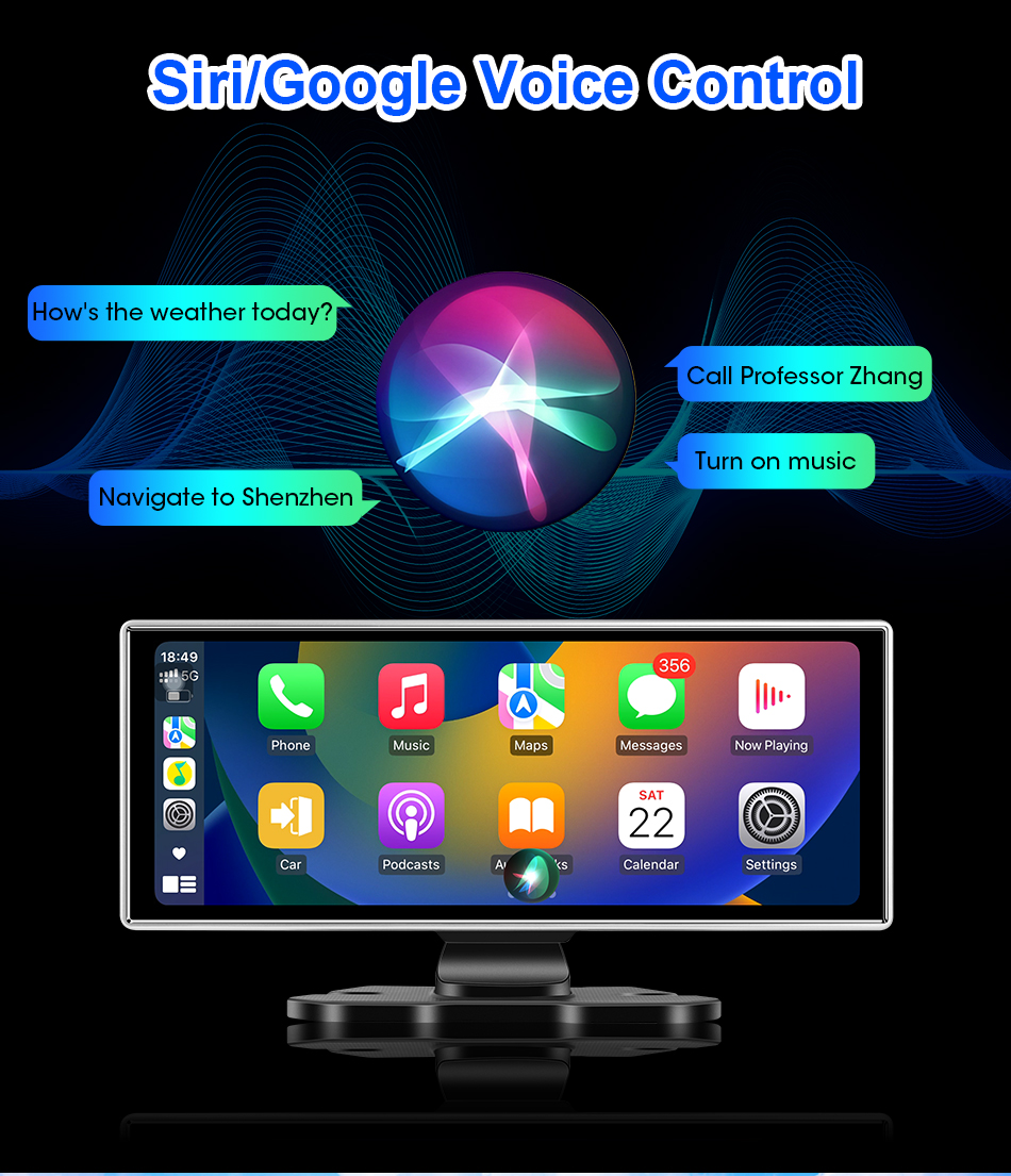 11,26" multimedija ekran TV za kamione CARPLAY WIFI GPS ANDROID AUTO