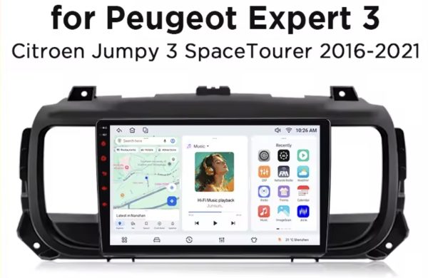 Citroen Jumpy 3 2016-2021 ORIGINAL MULTIMEDIJA ANDROID CARPLAY