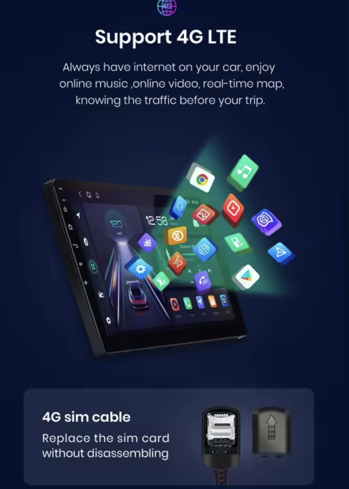 Citroen Jumpy 3 2016-2021 ORIGINAL MULTIMEDIJA ANDROID CARPLAY