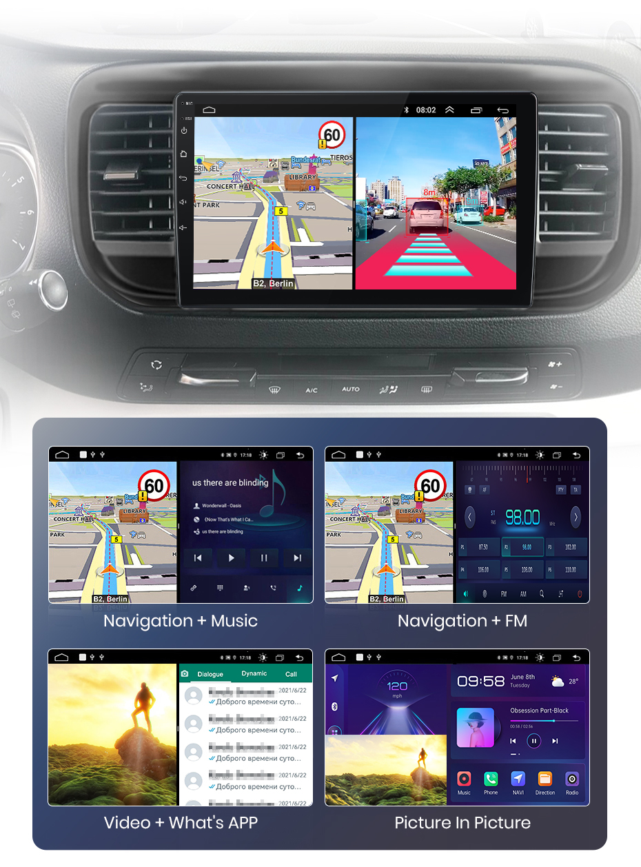 Citroen Jumpy 3 2016-2021 ORIGINAL MULTIMEDIJA ANDROID CARPLAY