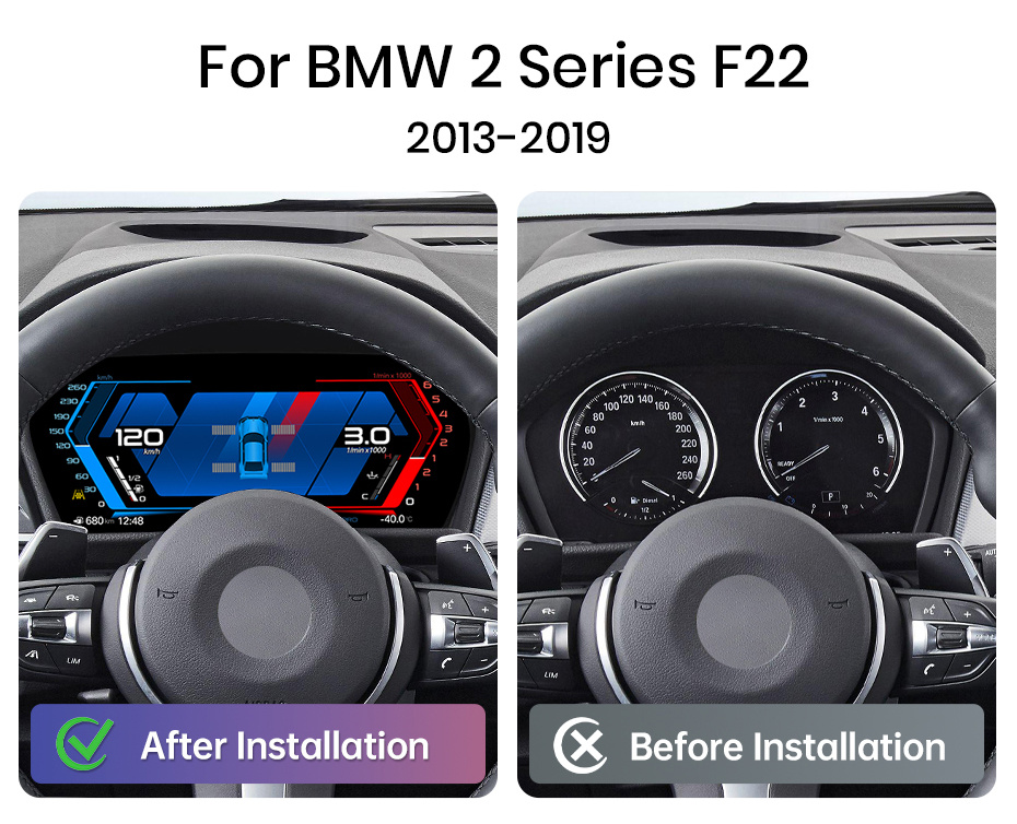 BMW 2 F22 / F39 original 12" digitalna ploča LCD CarPlay