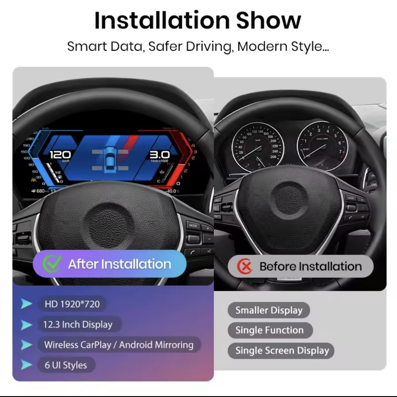 BMW 2 F22 / F39 original 12" digitalna ploča LCD CarPlay