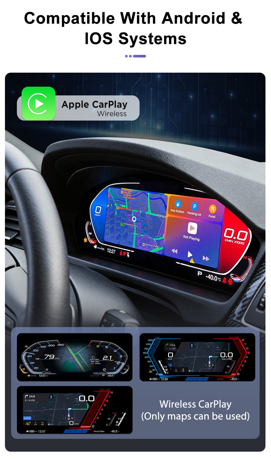 BMW 2 F22 / F39 original 12" digitalna ploča LCD CarPlay