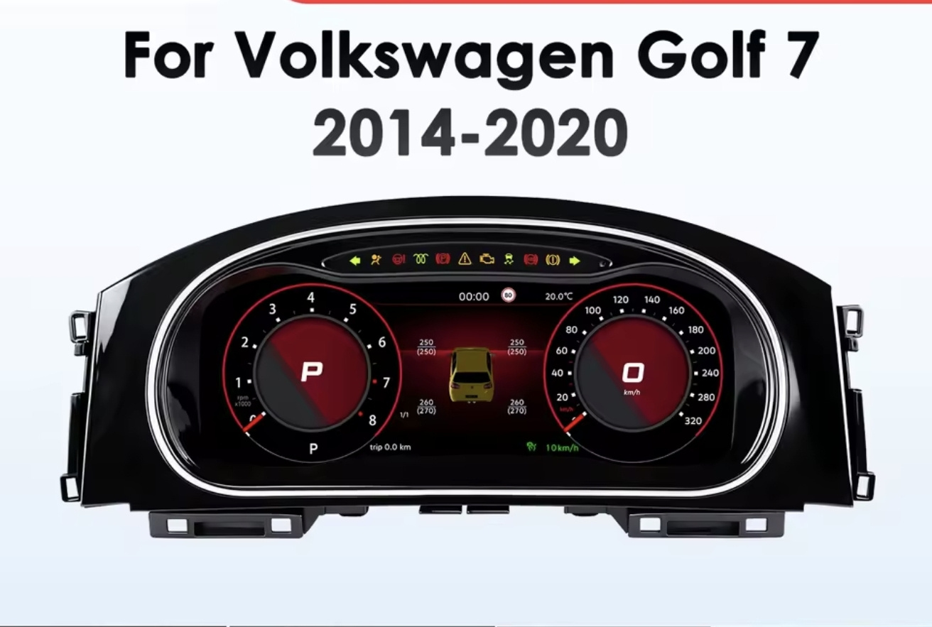 Digitalni LCD instrument / Virtual Cockpit 12.3" VW Golf 7 2014–2020