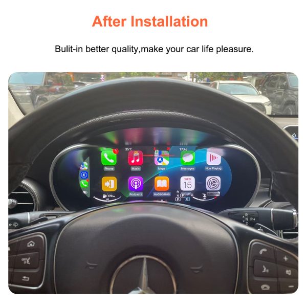 Mercedes C / GLC W205 / X253 2015-2018 DIGITALNA LCD ploča Carplay GPS
